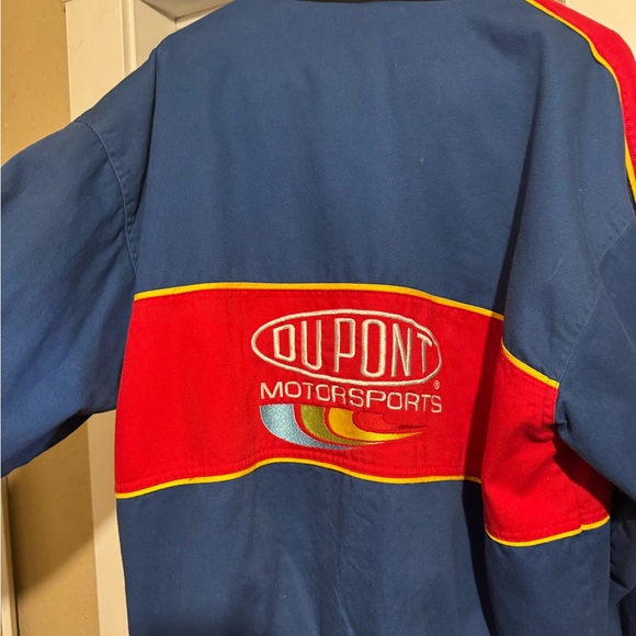 DuPont Blue and Red Racing Jacket - Picture 5 of 6